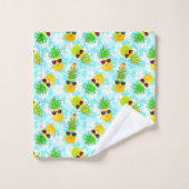 Ananas de Noël Tropical (Gant de toilette)