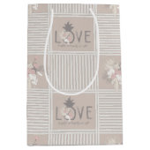 Ananas de son oeil, sac cadeau Romance Tropical (Devant)