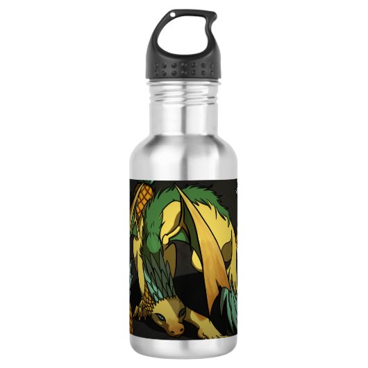 Ananas Dragon Waterfles (Voorkant)