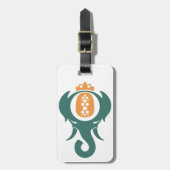 ananas Elephant Bagagelabel (Voorkant verticaal)