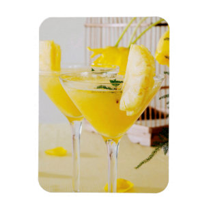 Ananas en gember Fresca cocktail Magneet
