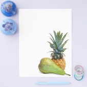 Ananas en peren flyer (Enkel)