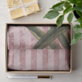  ananas- en roze strepen ontkoppelen tissuepapier (Geschenk)