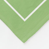 Ananas en Whimsical green handgeschreven name Fleece Deken (Hoek)