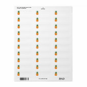 ananas etiket (Full Sheet)