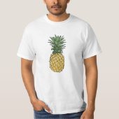 ananas-expressie t-shirt (Voorkant)