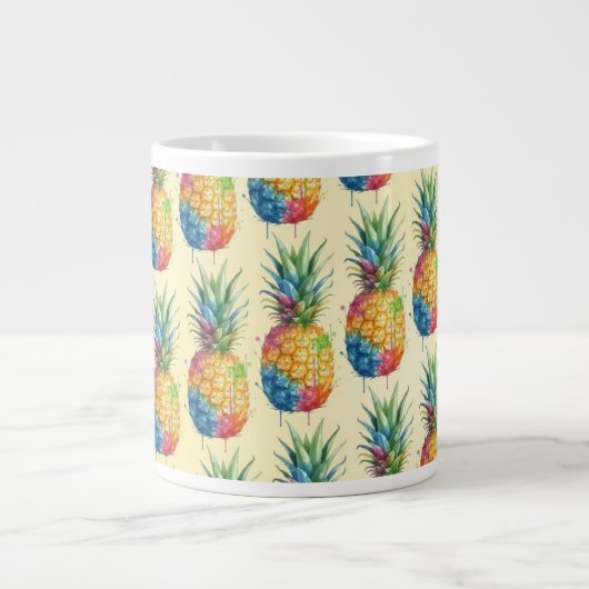 Ananas Extra Grote Beker (Voorkant)