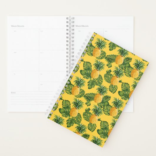 Ananas & Feuilles Tropicaux En Or (Devant avec enveloppe)