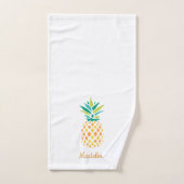 Ananas filly Monogrammé (Serviette à main)