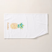 Ananas filly Monogrammé (Serviette à main)