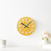 Ananas Fizz 'Bubbles' horloge ronde (Maison)