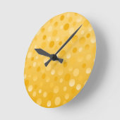 Ananas Fizz horloge ronde (Angle)