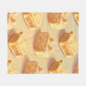 ananas fleece deken (Voorkant (Horizontaal))