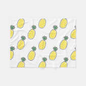 ananas fleece deken (Voorkant (Horizontaal))