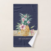 Ananas Floral, Grille (Serviette à main)
