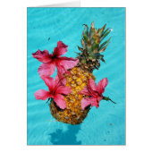 Ananas flottant et Hibiscus (Devant)