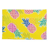 Ananas Frenzy: Heldere Cartoon . Kussensloop (Achterkant)