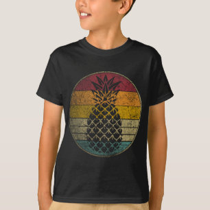 Ananas Fruit Gift Retro Style Funny 70s T-shirt