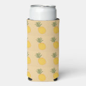 Ananas fruit patroon bruin (Seltzer Voorkant)