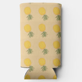 Ananas fruit patroon bruin (Achterkant)