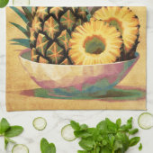 ananas fruitschaal theedoek (Gevouwen)