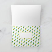 Ananas Funky Votre carte de voeux vide (Intérieur)