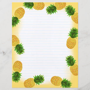 Ananas gele voering