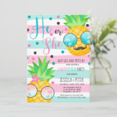 Ananas Geslacht Openbaar Uitnodiging Hawaiian Open (Staand voorkant)