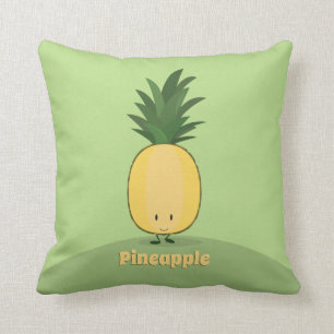 Ananas glimlachen Sierkussen