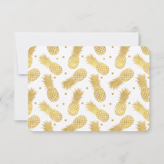 Ananas Glitzy or RSVP (Dos)