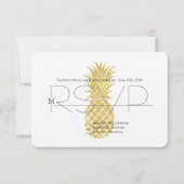 Ananas Glitzy or RSVP (Devant)