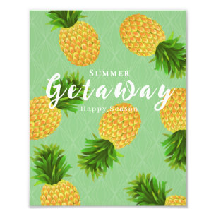 Ananas Green Foto Afdruk