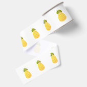 ananas grosgrain lint (Achterkant)