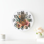 ananas grote klok (Huis)