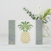 Ananas Hartelijk Dank Kaarten (Staand voorkant)