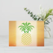 Ananas Hartelijk Dank Kaarten (Staand voorkant)