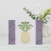 ananas Hartelijk dank voor kaarten (Staand voorkant)