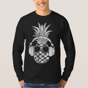  Ananas Hawaiian Aloha Beach Fruit Cockt T-shirt