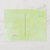 Ananas Hawaiian: Merry Tropical Kerstmis Uitnodiging Briefkaart (Achterkant)