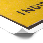 Ananas - Impression Boîte d'Allumettes - Inde Art  (Coin)