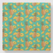 ananas in turkooiskleur