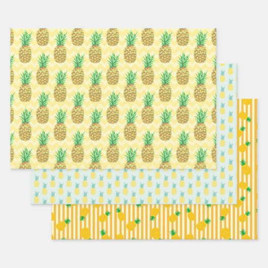ananas inpakpapier vel (Set)