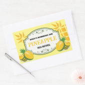 Ananas Jam Label Sticker (Envelop)