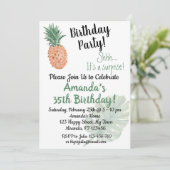 Ananas Kaart (Staand voorkant)