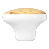 ananas keramische knop (Zijkant)