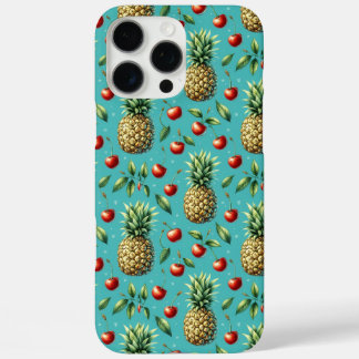 Ananas Kersen Bliss iPhone 16 Pro Max Hoesje