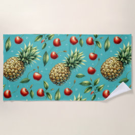 Ananas Kersen Bliss Strandlaken