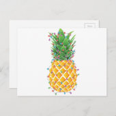 ananas kerstboom feestdagenkaart (Voorkant / Achterkant)