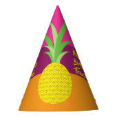 Ananas Kinderen Birthday Party Feesthoedjes (Voorkant)