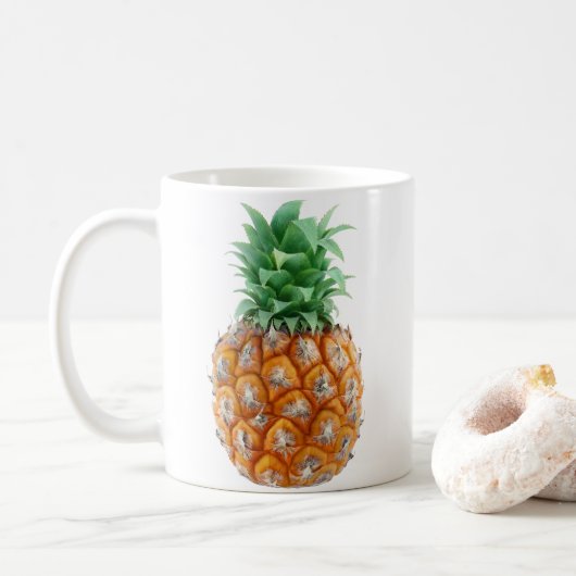 ananas koffiemok (Met donut)